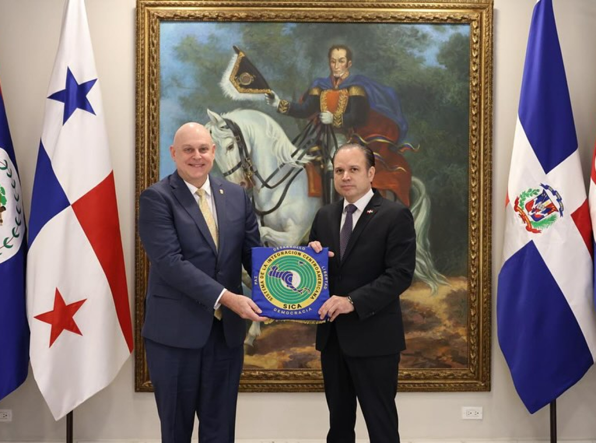 Panamá realiza el traspaso de la Presidencia Pro Tempore del SICA a la República Dominicana.